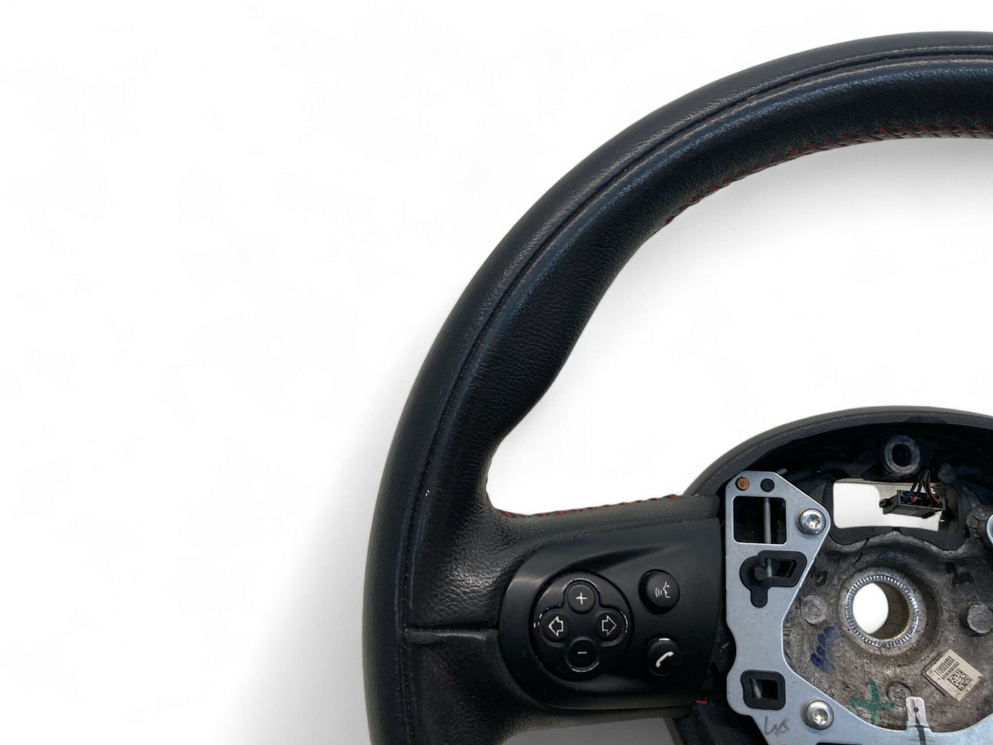 Mini Cooper JCW Steering Wheel Red Stitching MT 32306798801 07-15 R5x R6x 492