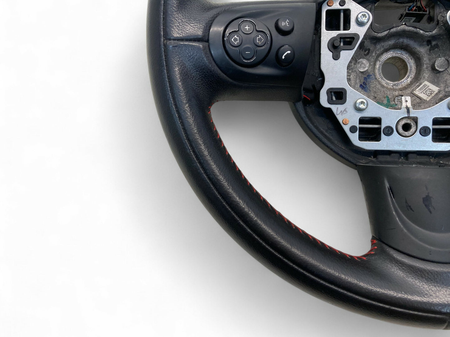 Mini Cooper JCW Steering Wheel Red Stitching MT 32306798801 07-15 R5x R6x 492