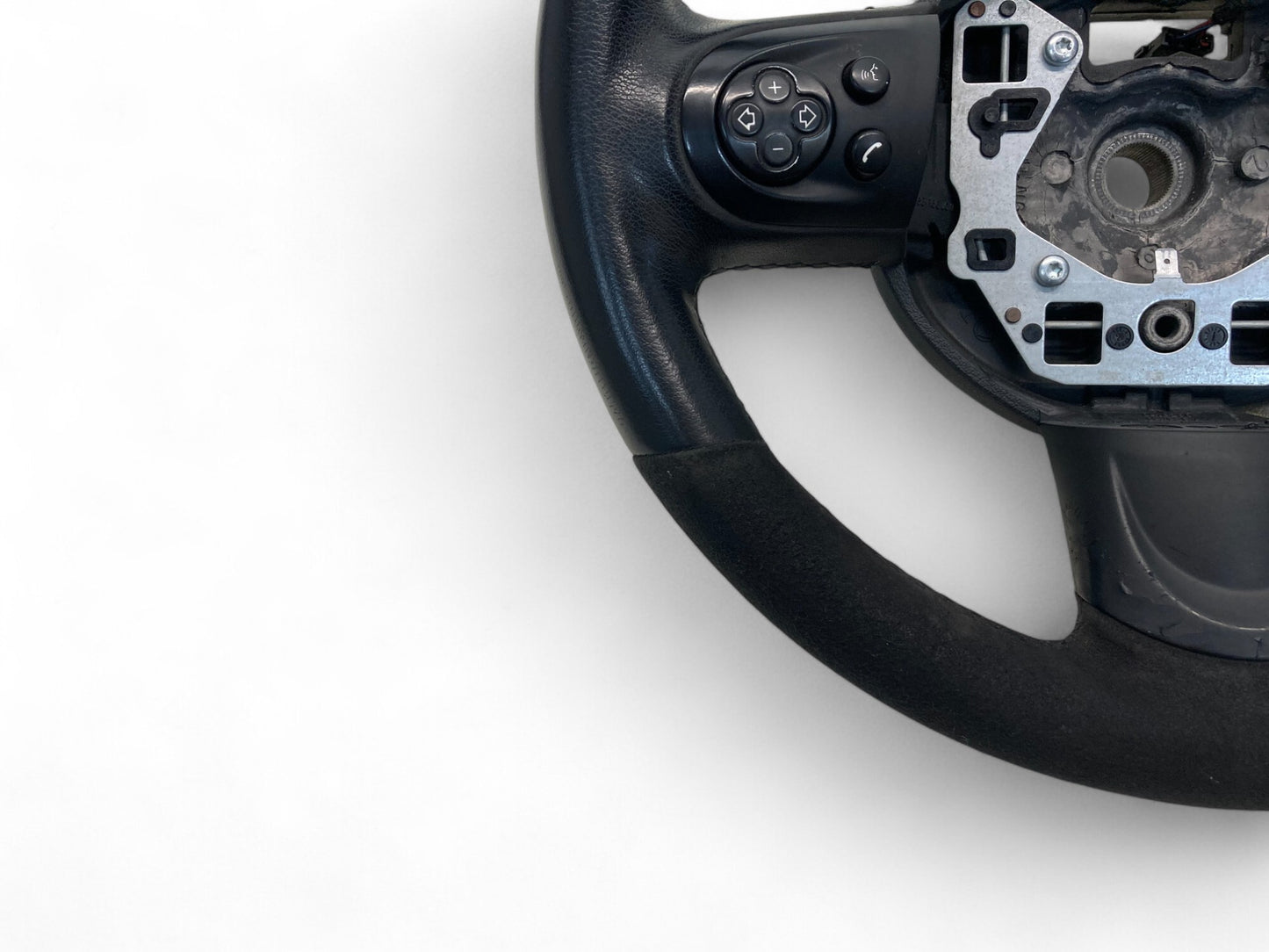 Mini Cooper JCW Sport Alcantara Steering Wheel MT 32300416251 07-15 R5x R6x 498