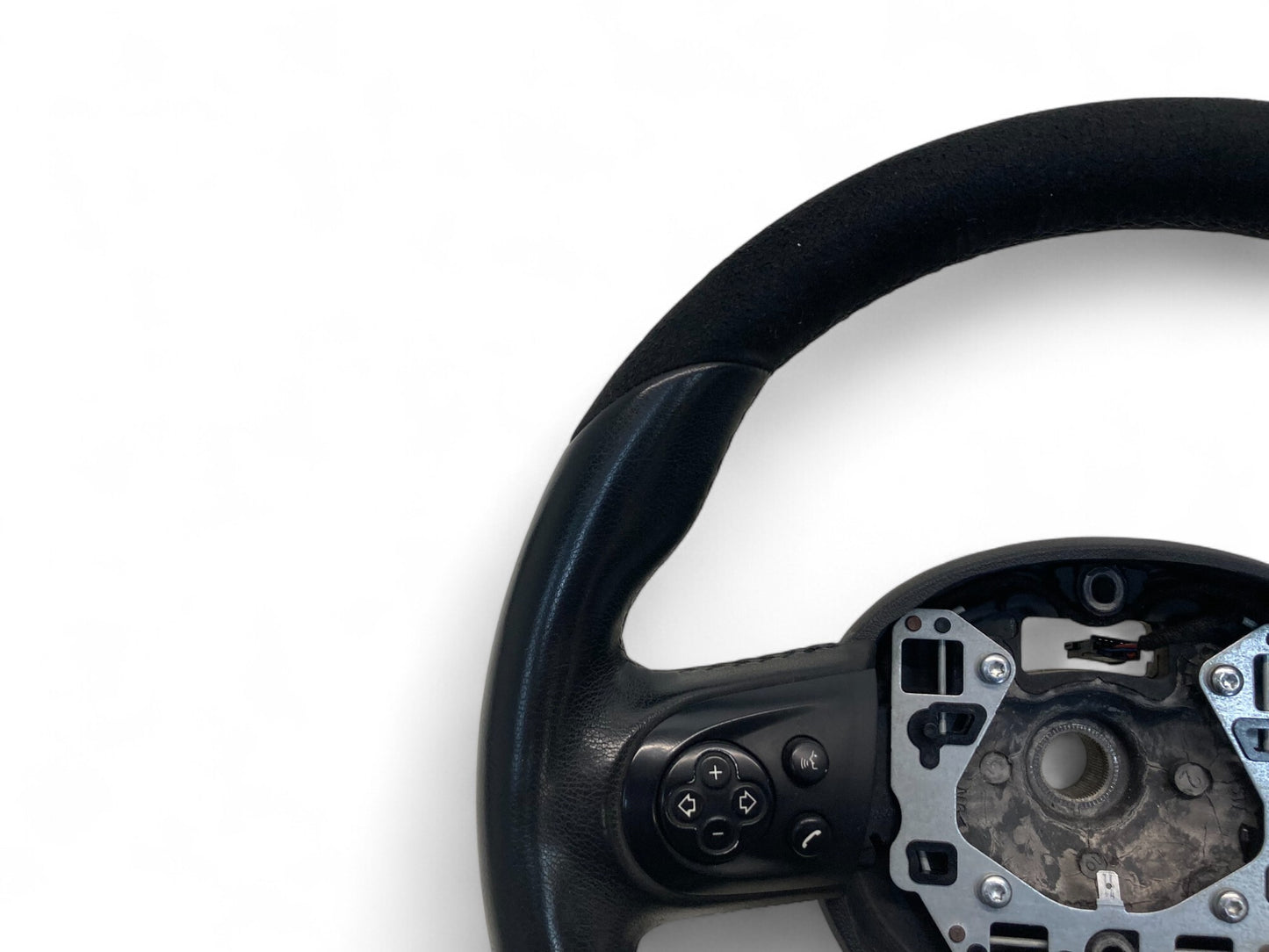 Mini Cooper JCW Sport Alcantara Steering Wheel MT 32300416251 07-15 R5x R6x 498