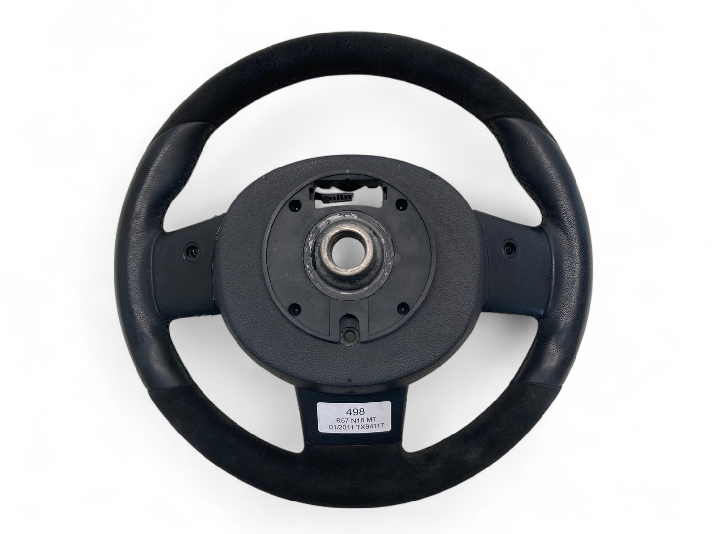 Mini Cooper JCW Sport Alcantara Steering Wheel MT 32300416251 07-15 R5x R6x 498