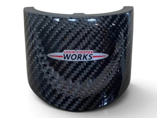 Mini Cooper JCW Carbon Fiber Wheel Cover Trim NEW OEM 32302147228 07-16 R5x R6x