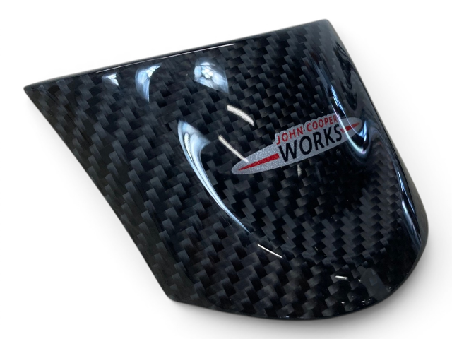 Mini Cooper JCW Carbon Fiber Wheel Cover Trim NEW OEM 32302147228 07-16 R5x R6x