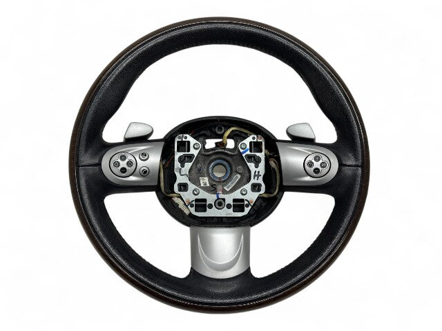 Mini Cooper Steering Wheel English Oak Wood AT 32306783354 2007-2016 R5x R6x 432