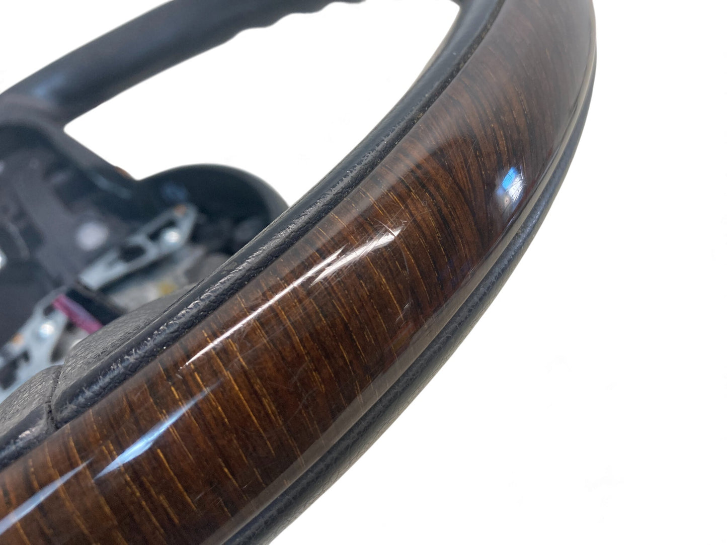 Mini Cooper Steering Wheel English Oak Wood MT 32306783354 2007-2016 R5x R6x 524