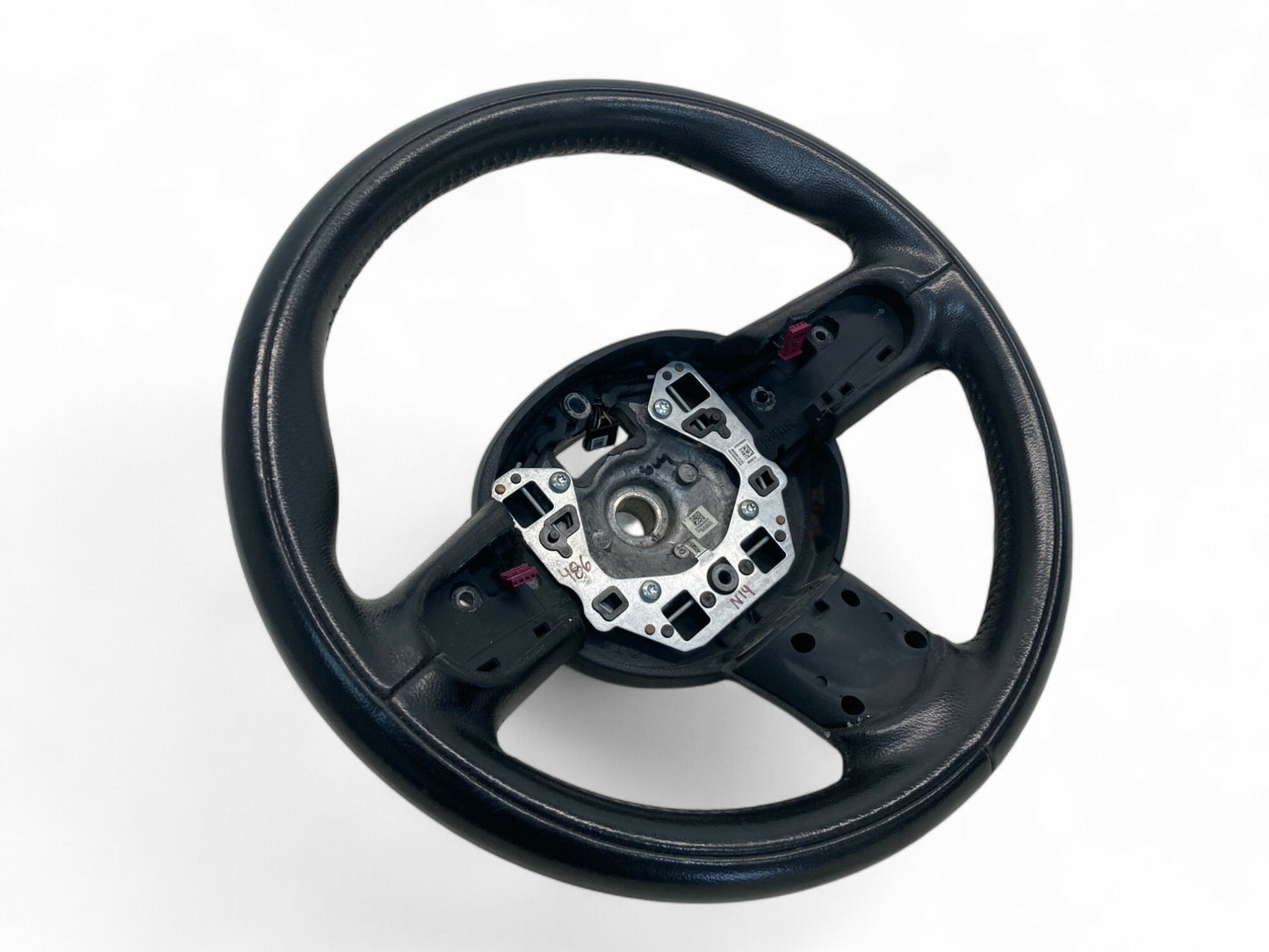 Mini Cooper Steering Wheel Black Leather MT 32306794624 07-16 R5x R6x 486