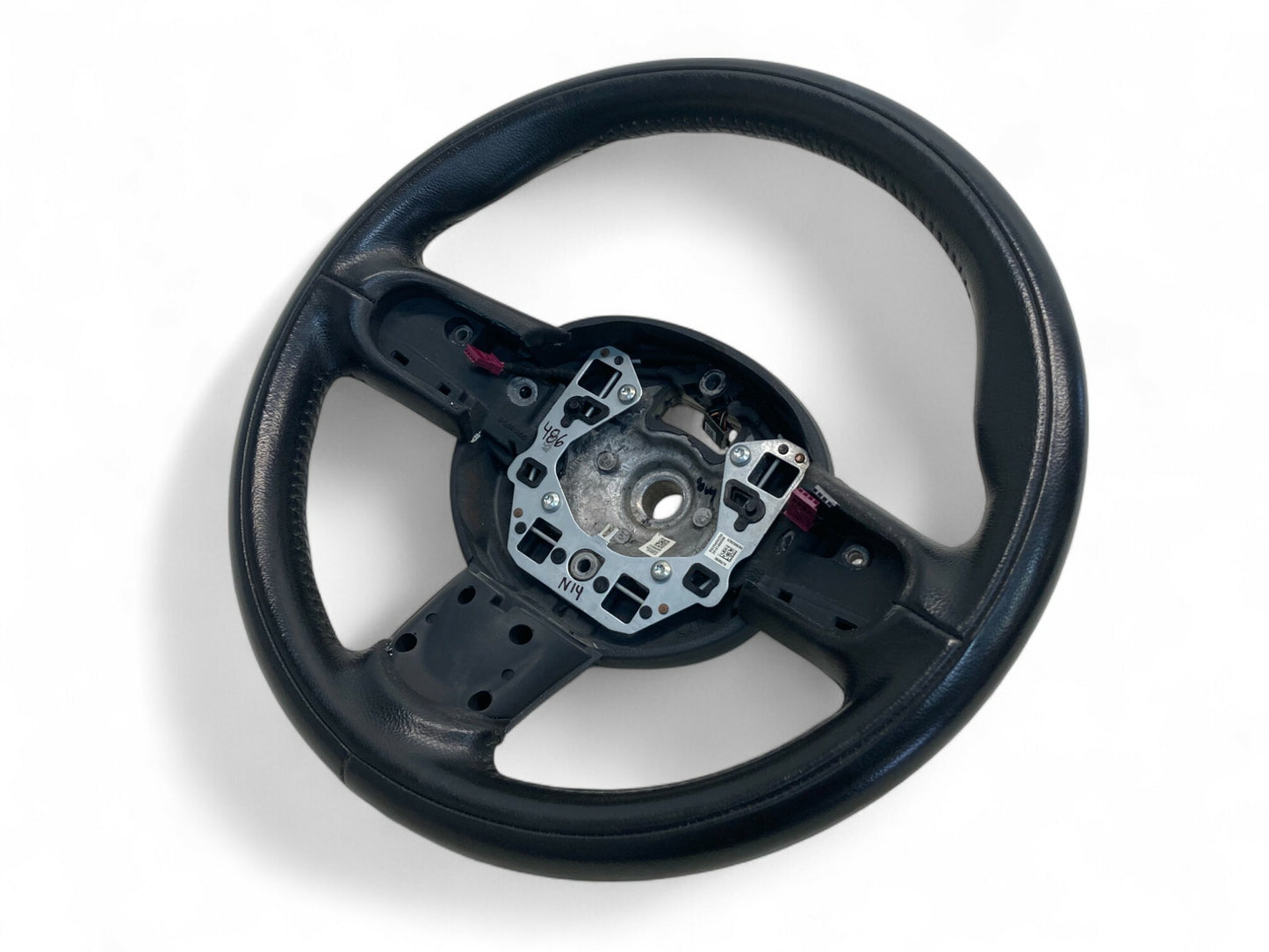 Mini Cooper Steering Wheel Black Leather MT 32306794624 07-16 R5x R6x 486