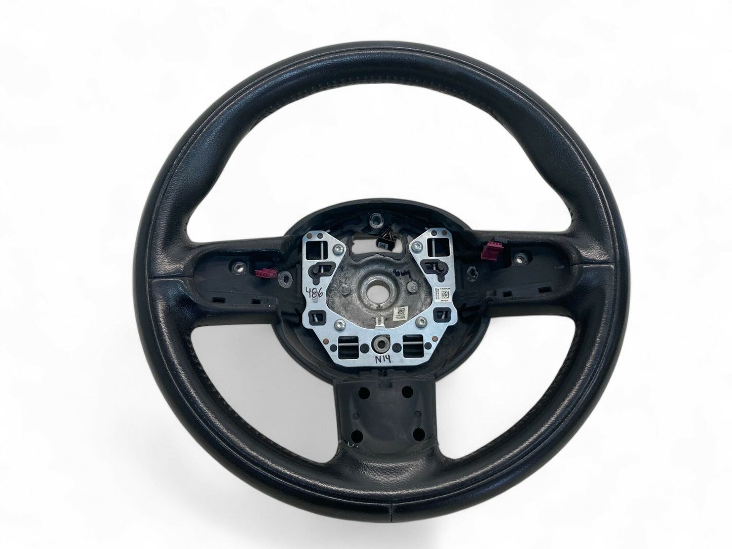 Mini Cooper Steering Wheel Black Leather MT 32306794624 07-16 R5x R6x 486