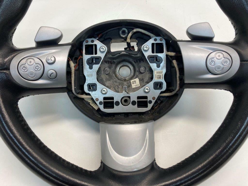 Mini Cooper Steering Wheel Black Leather AT 32306794625 07-16 R5x R6x 428