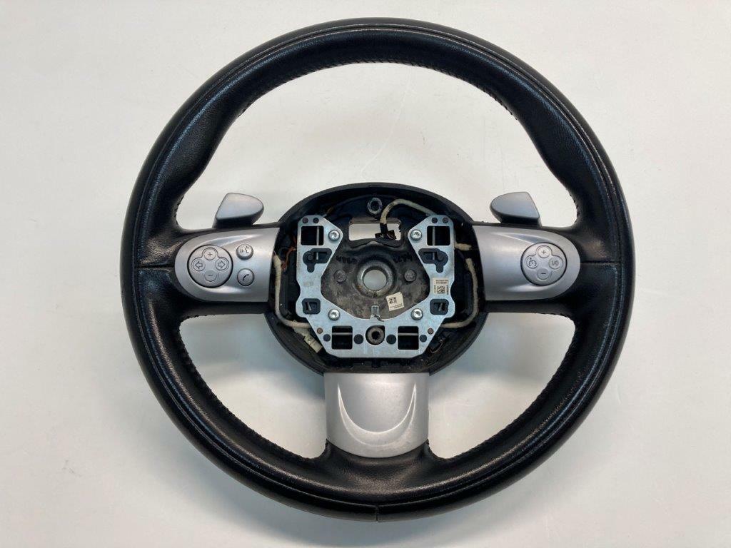 Mini Cooper Steering Wheel Black Leather AT 32306794625 07-16 R5x R6x 428