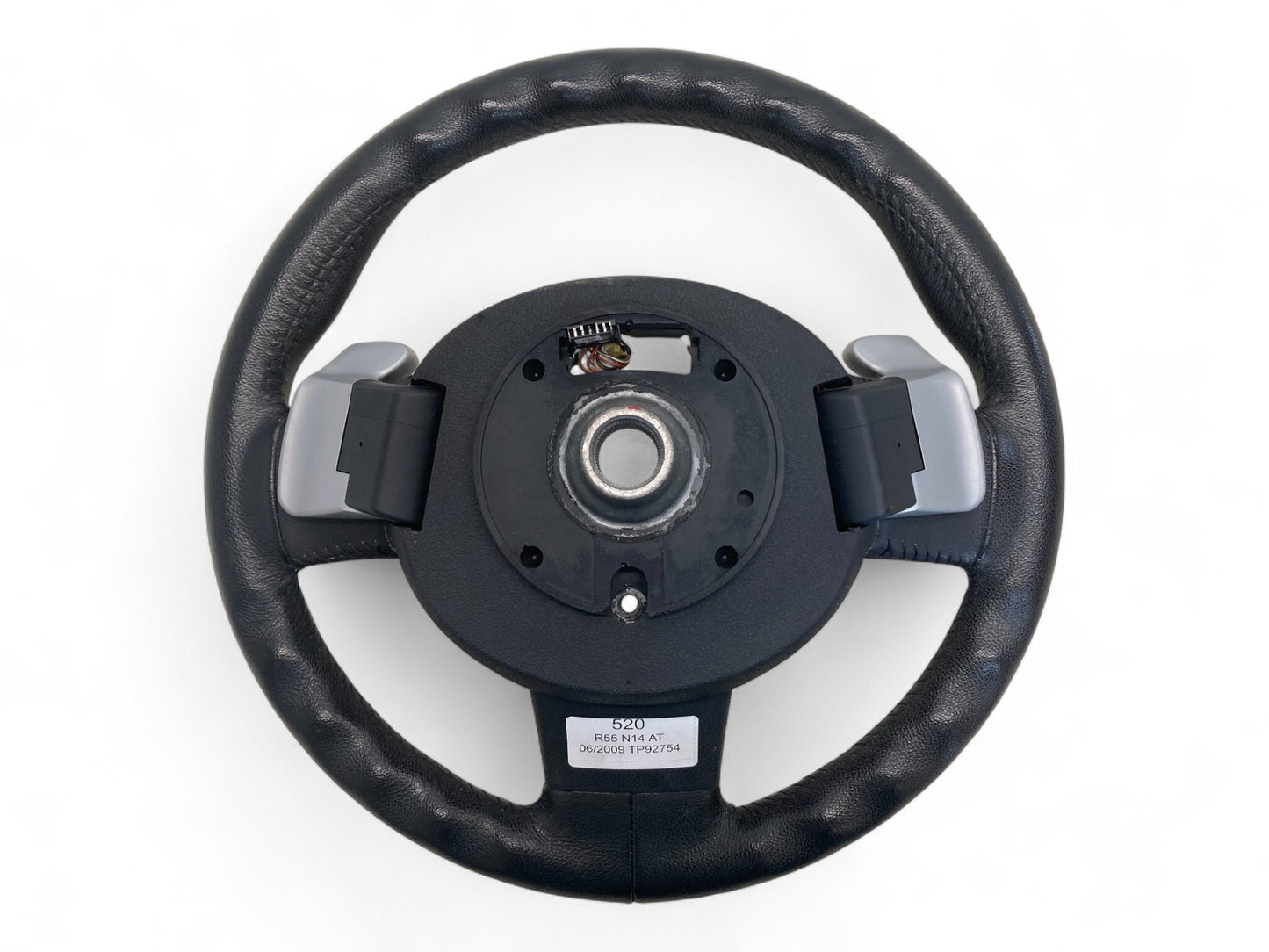 Mini Cooper Steering Wheel Black Leather AT 32306794625 07-16 R5x R6x 520