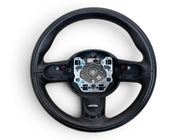 Mini Cooper JCW Steering Wheel Red Stitching MT 32306798801 07-15 R5x R6x 550