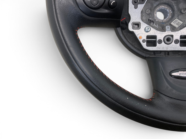 Mini Cooper JCW Steering Wheel Red Stitching MT 32306798801 07-15 R5x R6x 553