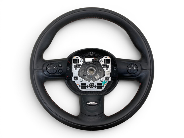 Mini Cooper JCW Steering Wheel Red Stitching MT 32306798801 07-15 R5x R6x 553