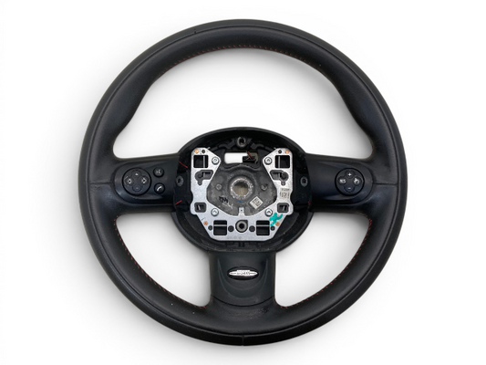 Mini Cooper JCW Steering Wheel Red Stitching MT 32306798801 07-15 R5x R6x 553