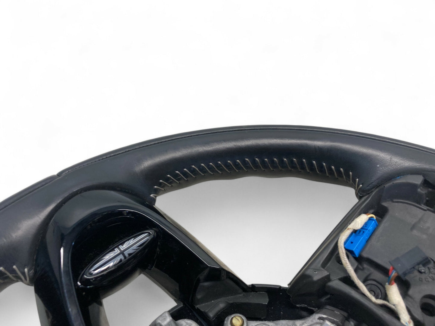 Mini Cooper Steering Wheel Black Leather AT 32306996051 14-22 F5x F60 487