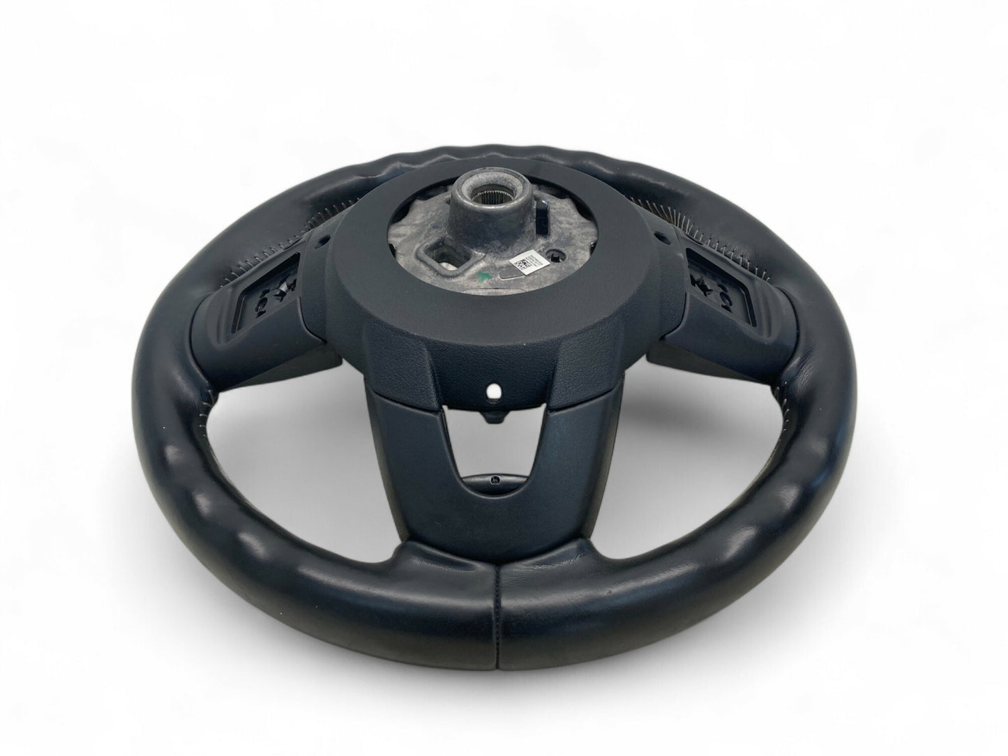 Mini Cooper Steering Wheel Black Leather AT 32306996051 14-22 F5x F60 487