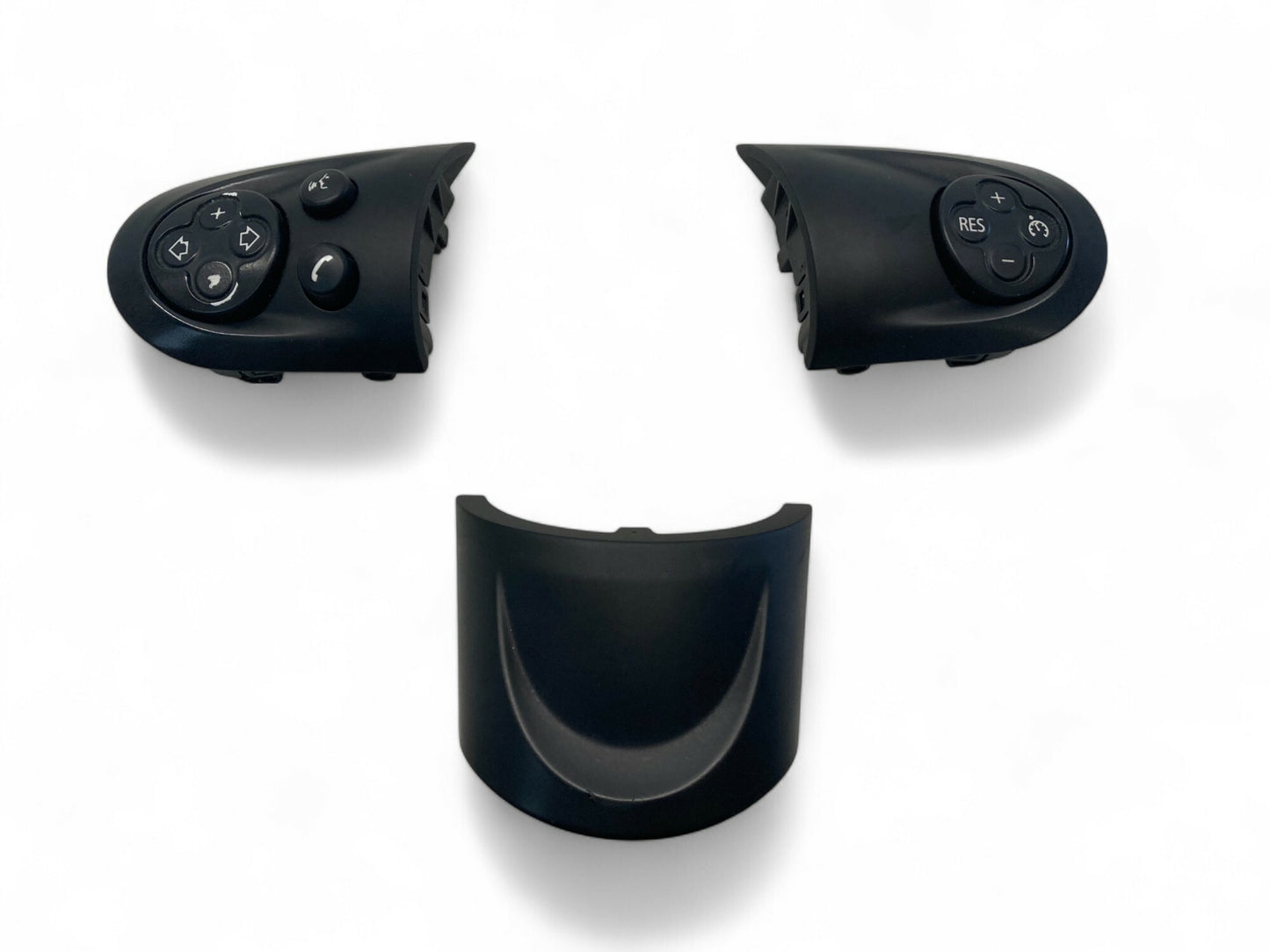 Mini Cooper Black Radio and CC Button Set 32309289676 2011-2016 R5x R6x 484