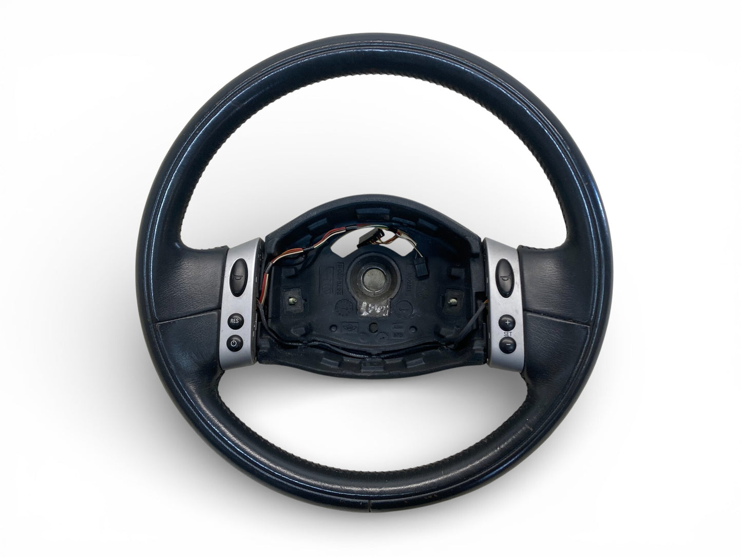 Mini Cooper Wheel Black Leather Multifuntion 32330146480 02-04 R50 R53 530