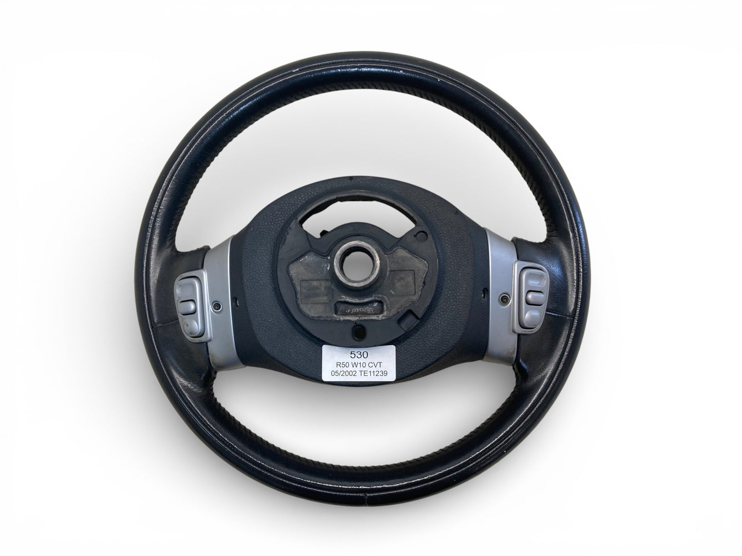 Mini Cooper Wheel Black Leather Multifuntion 32330146480 02-04 R50 R53 530