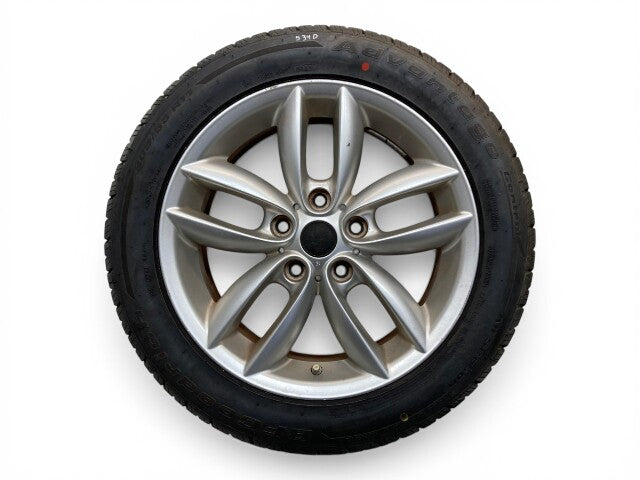 Mini Cooper 17" Silver 5-Star Double Spoke Wheel Set R124 36109803723 11-16 R6x 534
