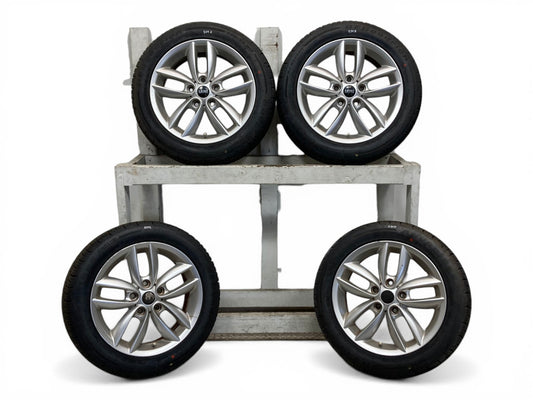Mini Cooper 17" Silver 5-Star Double Spoke Wheel Set R124 36109803723 11-16 R6x 534