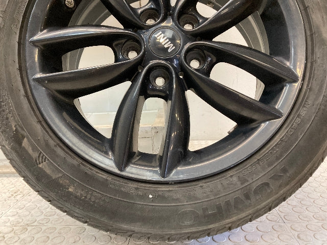 Mini Cooper Wheels 5-Star Double Spoke Black R124 36109804371 11-16 R60 R61 402