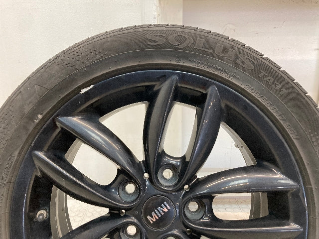 Mini Cooper Wheels 5-Star Double Spoke Black R124 36109804371 11-16 R60 R61 402