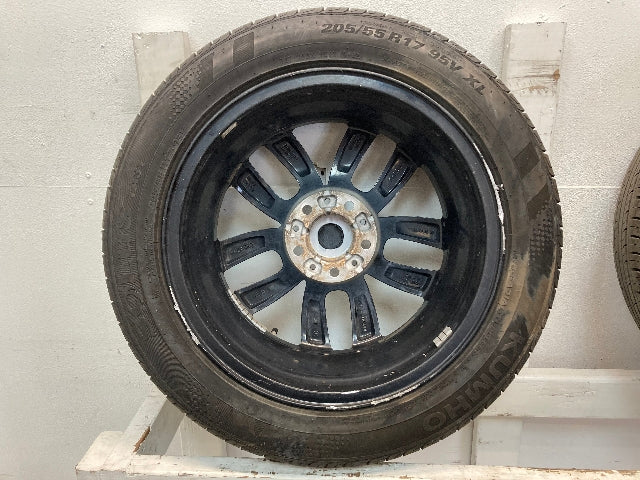 Mini Cooper Wheels 5-Star Double Spoke Black R124 36109804371 11-16 R60 R61 402