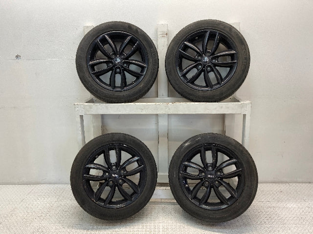 Mini Cooper Wheels 5-Star Double Spoke Black R124 36109804371 11-16 R60 R61 402