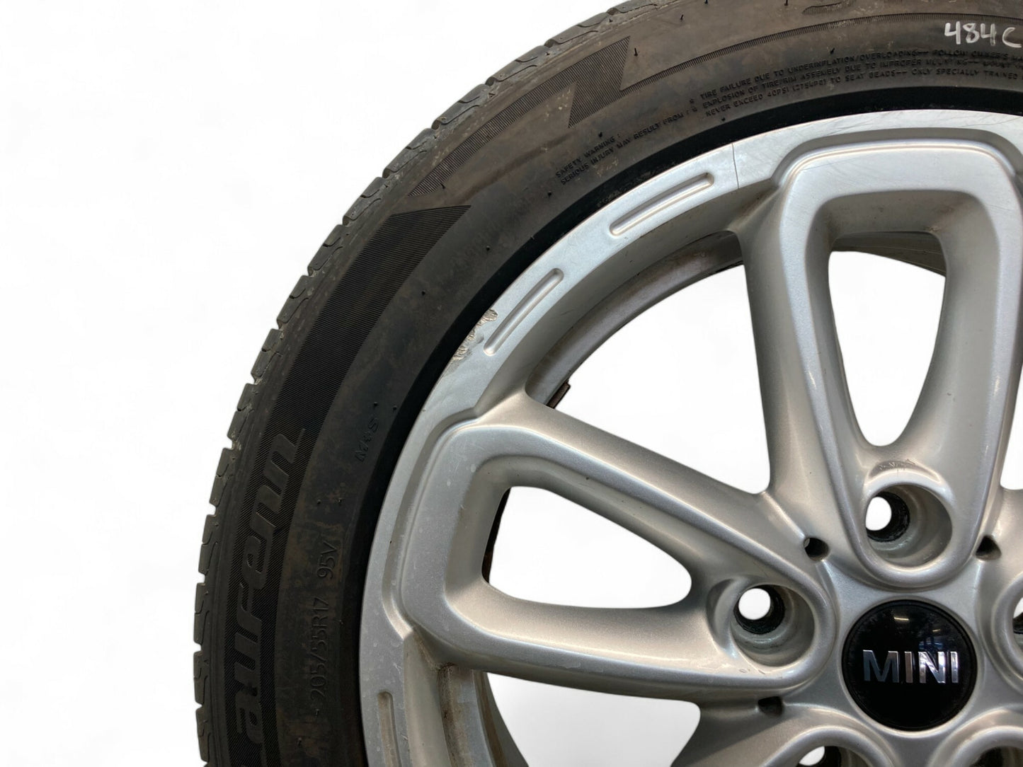 Mini Cooper Wheels Triangle Spoke 5 Star R141 36109811730 2011-2016 R60 R61 484