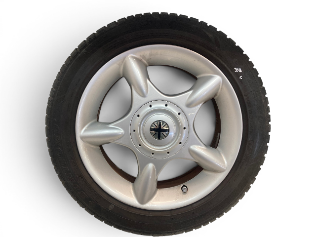 Mini Cooper 16" Silver 5-Spider Spoke Wheel Set R83 36111512348 02-15 R5x 358