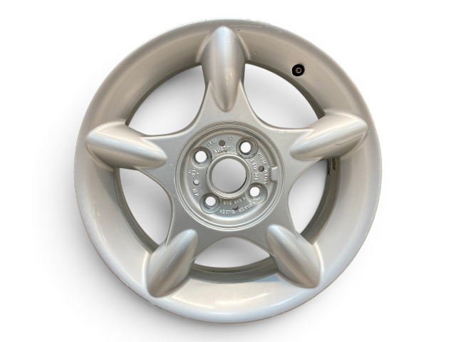 Mini Cooper 16" Silver 5-Spider Spoke Wheel Set R83 36111512348 2002-2015 R5x A