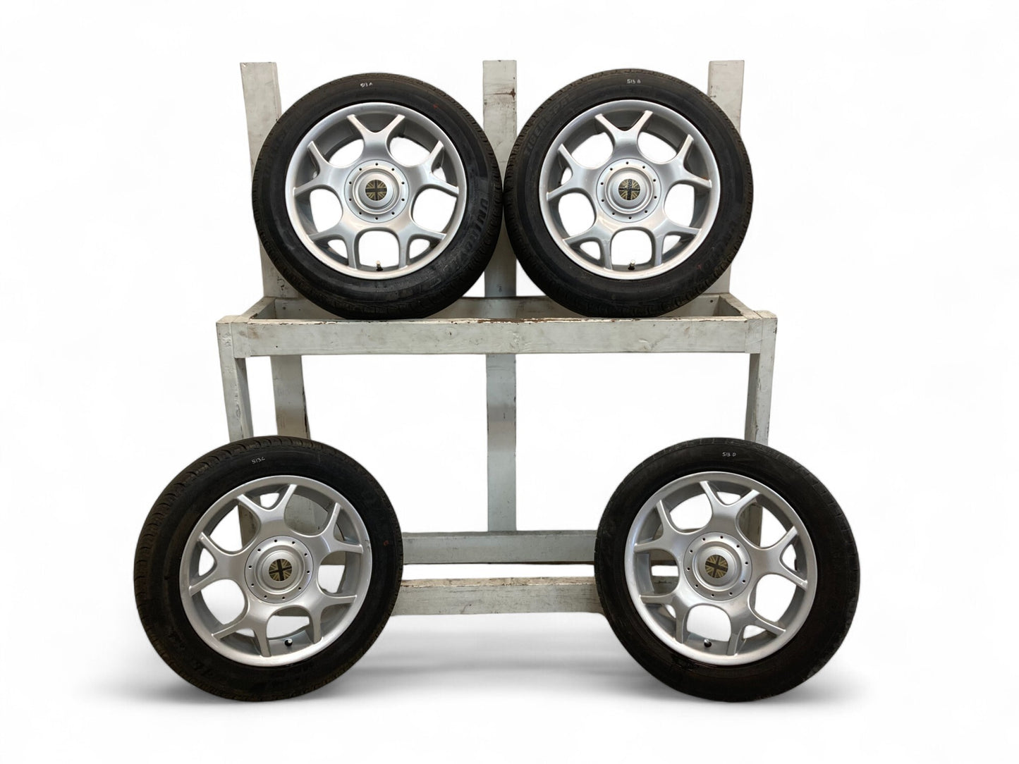 Mini Cooper X-Lite Wheel Set R84 16x6.5 Silver 36111512350 2002-2015 513