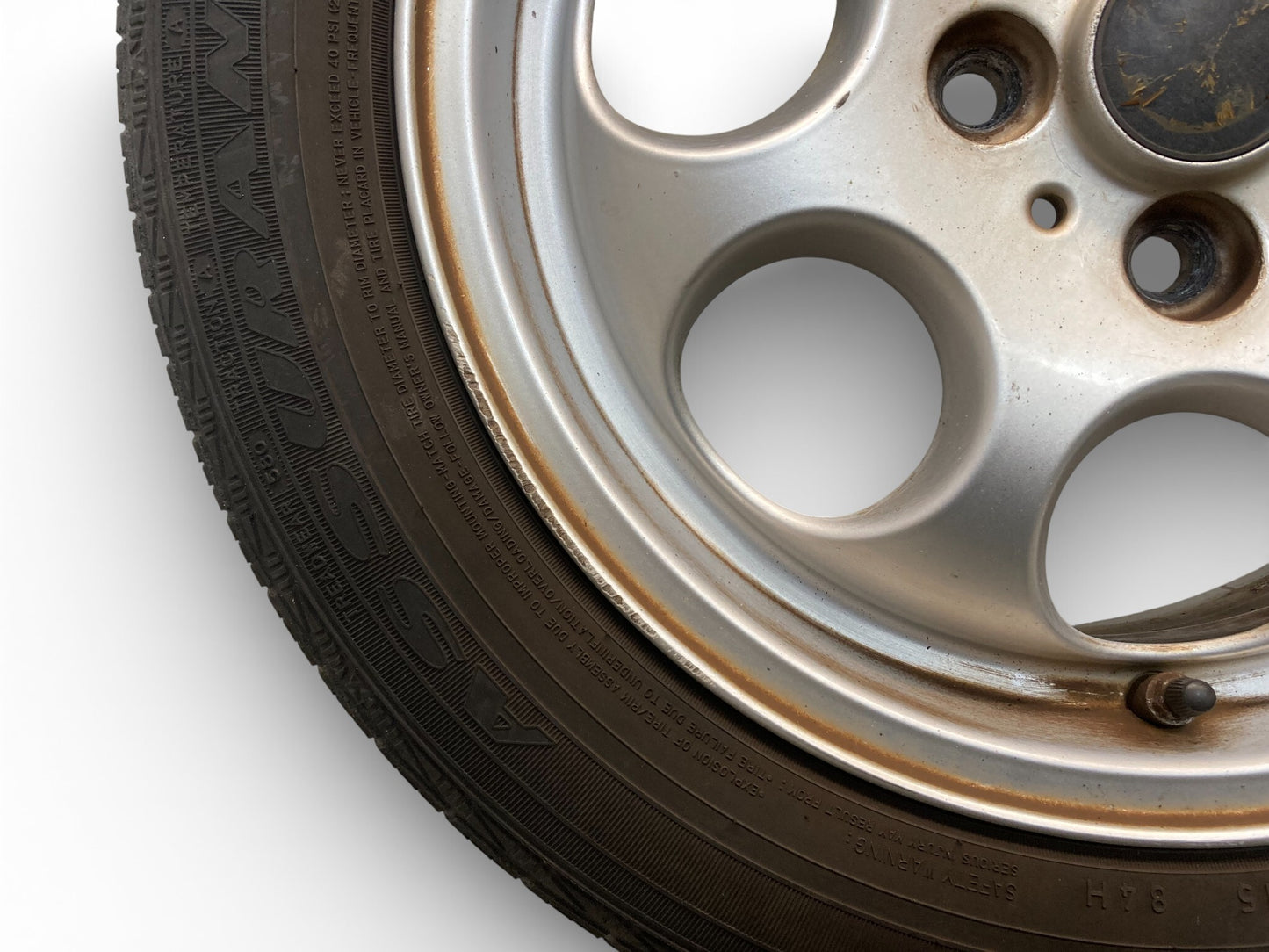 Mini Cooper 15" Silver 7-Hole Wheel Set R81 36111512458 2002-2015 R5x 529