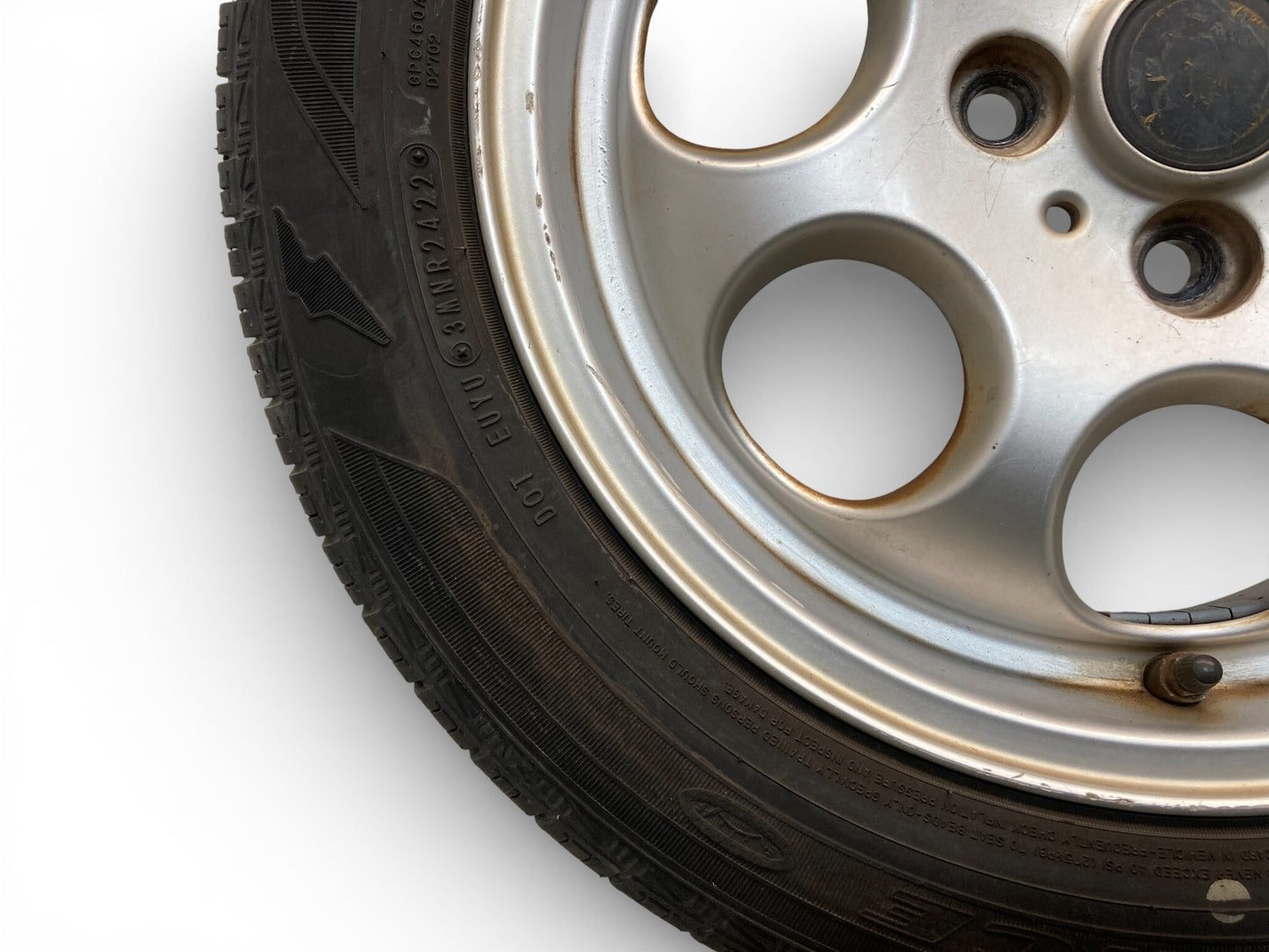 Mini Cooper 15" Silver 7-Hole Wheel Set R81 36111512458 2002-2015 R5x 529