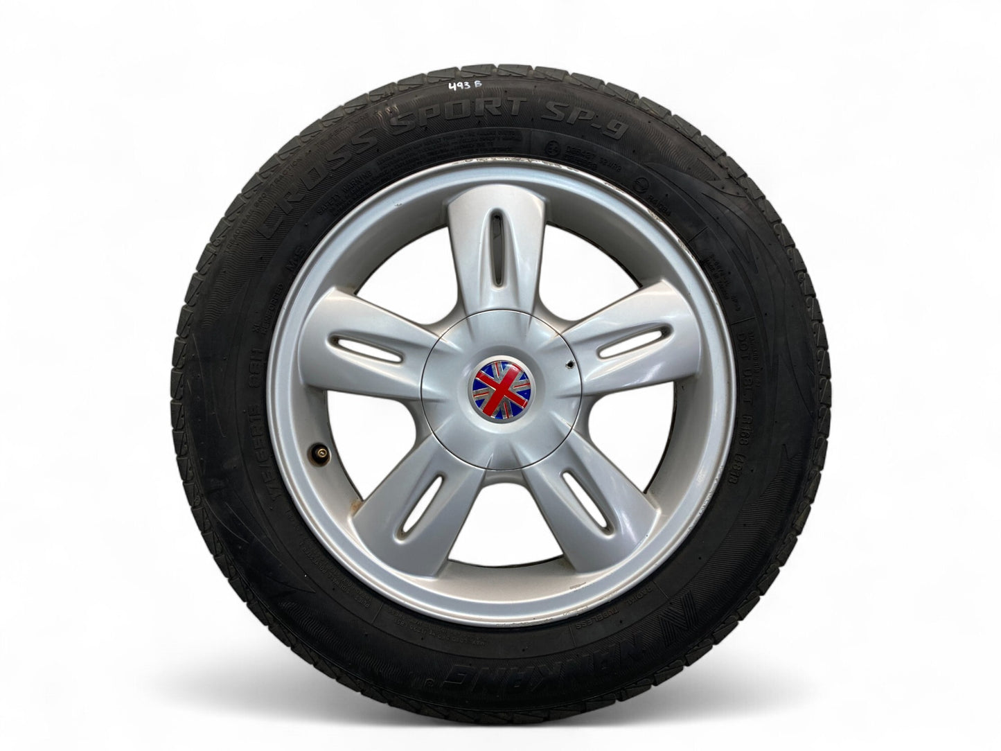 Mini Cooper Wheel 5-Star Rocket Spoke R93 15x5.5 36116763295 2002-2015 495b