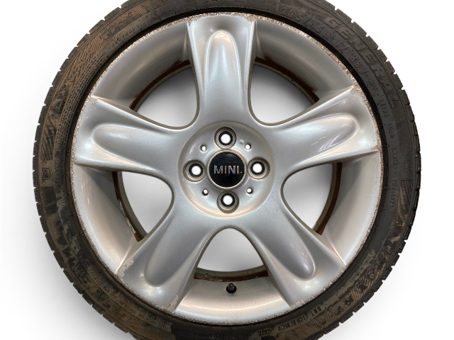 Mini Cooper 17" Silver 5-Star Wheel Set R91 36116763299 2002-2015 R5x 398