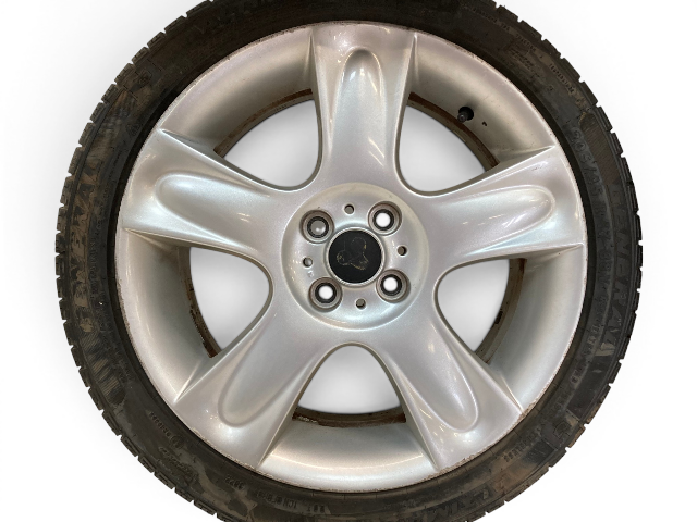 Mini Cooper 17" Silver 5-Star Wheel Set R91 36116763299 2002-2015 R5x 398