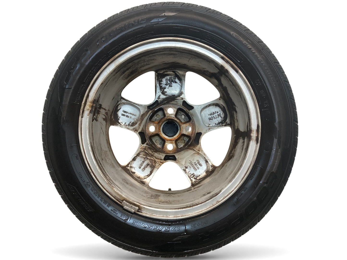 Mini Cooper Wheels 5 Star Spooler R100 Silver 36116768498 02-15 R5x 524