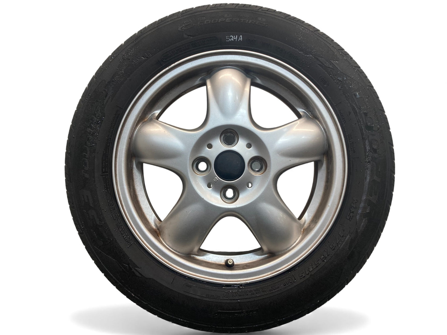 Mini Cooper Wheels 5 Star Spooler R100 Silver 36116768498 02-15 R5x 524