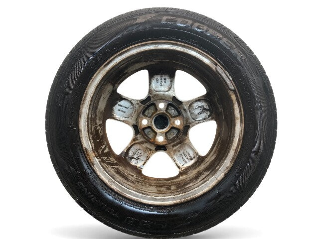 Mini Cooper 15" Silver 5-Start Spooler Wheel Set R100 36116768498 02-15 R5x 524