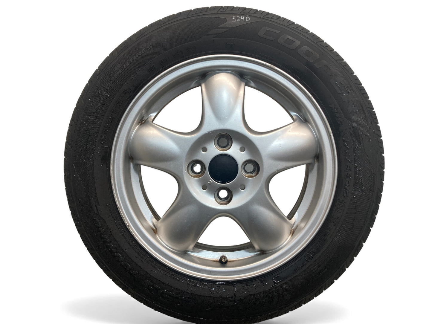 Mini Cooper Wheels 5 Star Spooler R100 Silver 36116768498 02-15 R5x 524