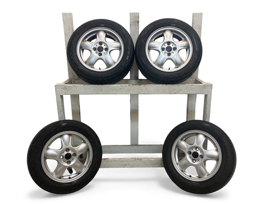 Mini Cooper Wheels 5 Star Spooler R100 Silver 36116768498 02-15 R5x 524