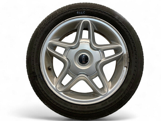 Mini Cooper 16" Silver S-Winder Wheel Set R102 36116768584 2002-2015 R5x 466