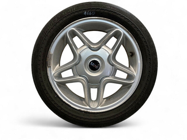 Mini Cooper 16" Silver S-Winder Wheel Set R102 36116768584 2002-2015 R5x 466
