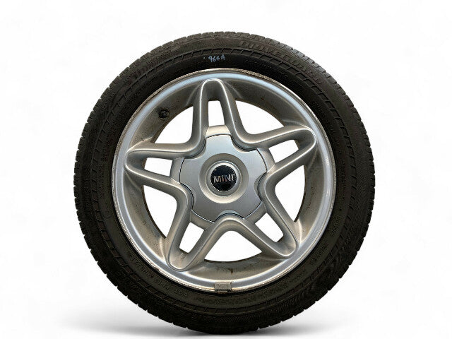 Mini Cooper 16" Silver S-Winder Wheel Set R102 36116768584 2002-2015 R5x 466