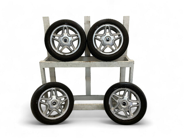 Mini Cooper 16" Silver S-Winder Wheel Set R102 36116768584 2002-2015 R5x 466