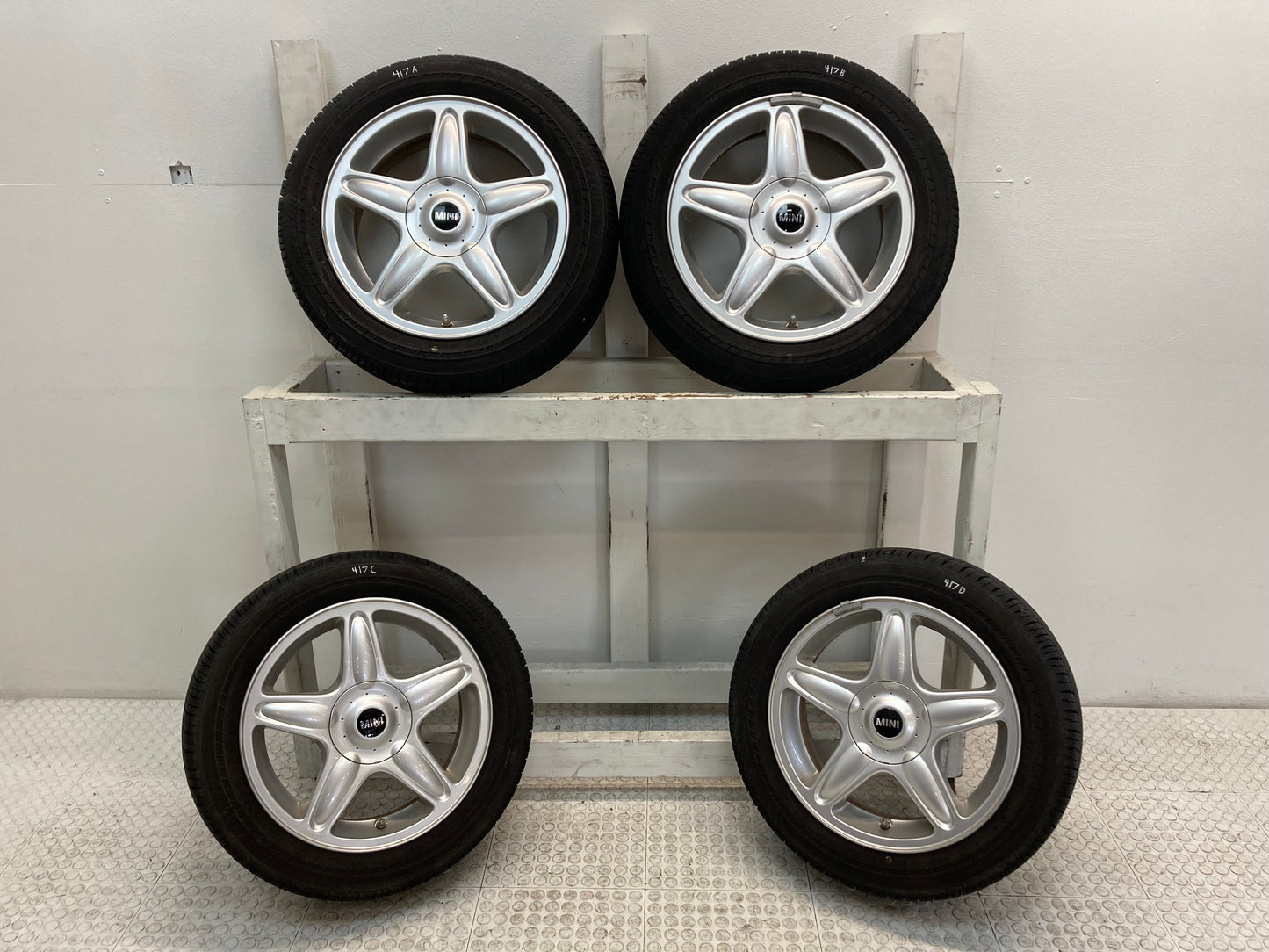 Mini Cooper 5-Spoke Wheels R103 16x6.5 36116769409 02-15 R5x 506