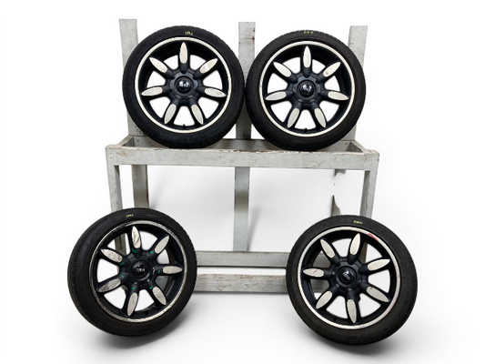 Mini Cooper 17" Sidewalk Edition Night Spoke Wheel Set 36116773800 02-15 549
